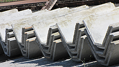 Reinforced concrete structures and articles