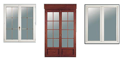 PVC doors and windows